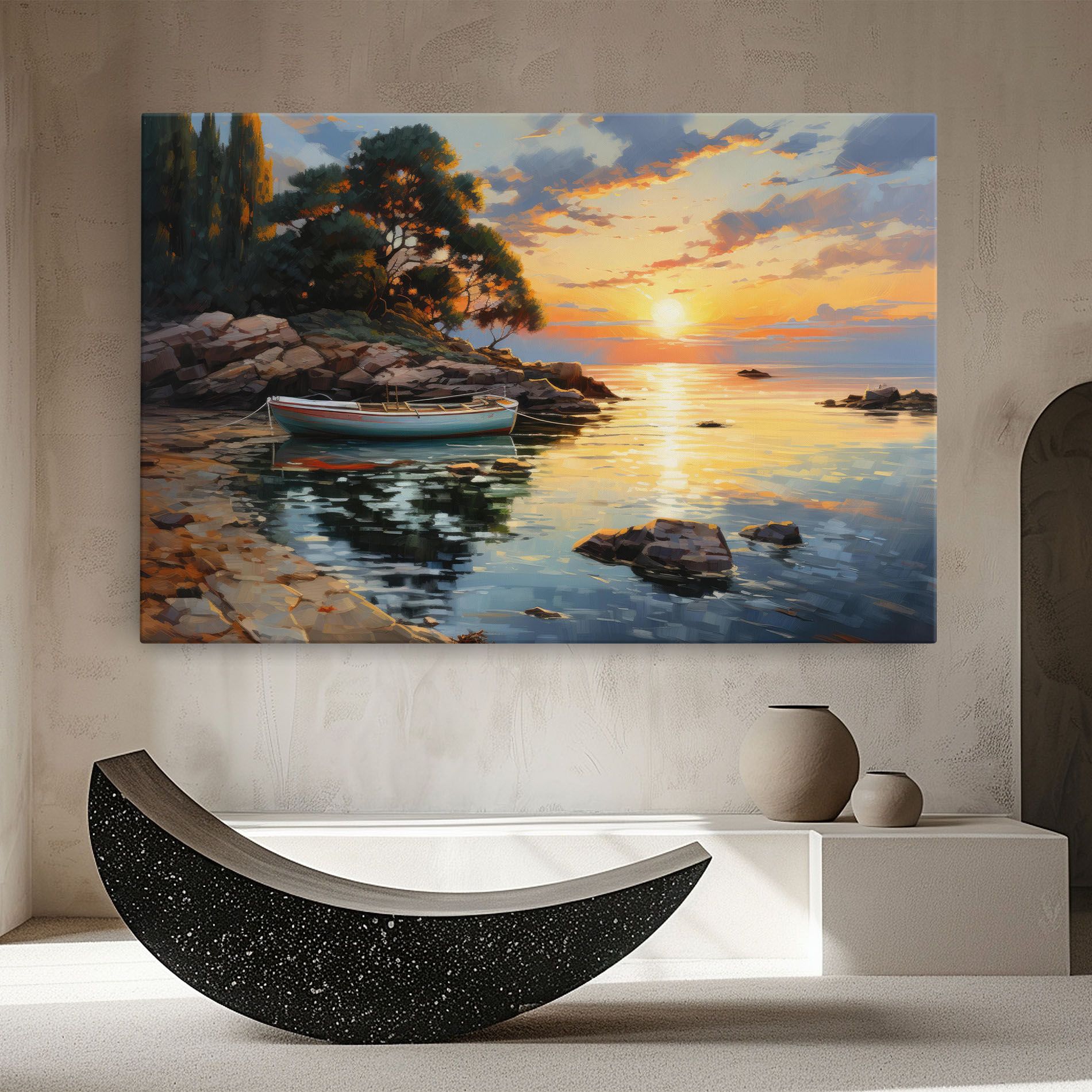 Tablou Canvas Sunset Sea Art