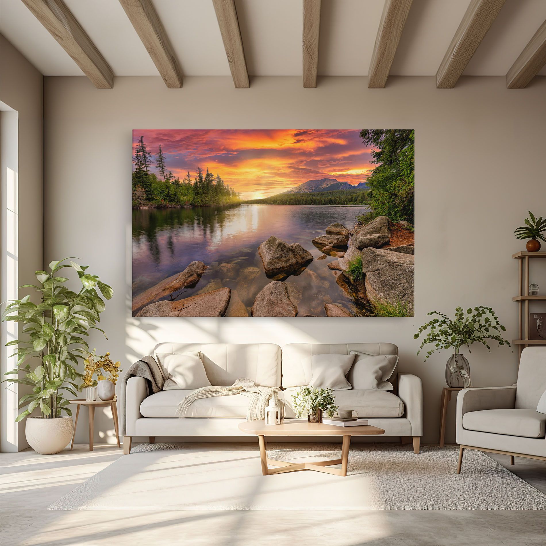 Tablou Canvas Tatra View